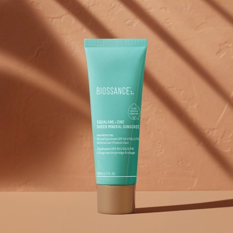 Biossance Squalane + Zinc Sheer Mineral  Сквалан + Цинк Чистый Минерал