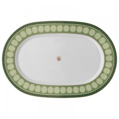 Rosenthal Swarovski x Rosenthal SIGNUM Fern Platte l: 40 cm Swarovski x Rosenthal SIGNUM Папоротниковая тарелка д: 40 см