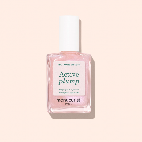 Manucurist SET: Milky Pink +  Blossom + Active Plump, Набор Розовая мечта, 3шт (Франция): лак Milky Pink, лак Blossom, покрытие Active Plump, безопасная растительная формула 9 Free