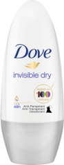 Dove Дезодорант Roll-on Invisible Dry, 50 мл