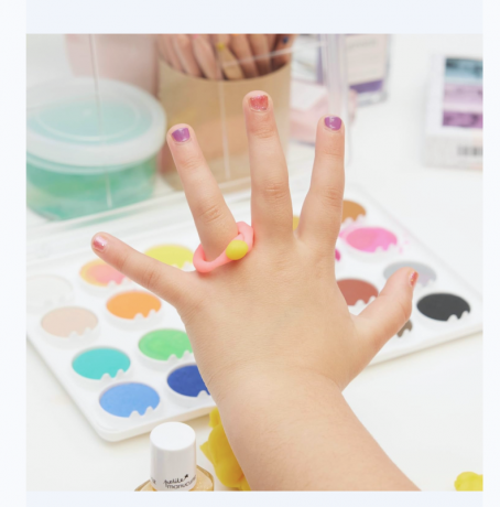 Manucurist Barbapapa childrel set of 3 nagelllacks, Набор детских лаков для ногтей  3 шт, на водной основе, смываются водой, безопасные, розовый жёлтый зелёный, с 3 лет