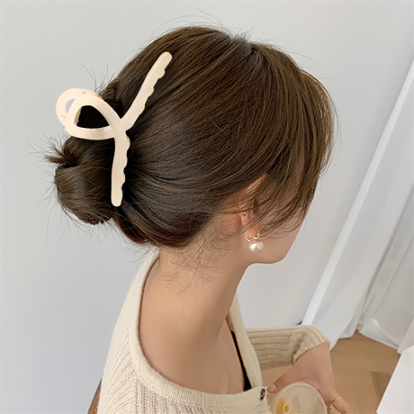 Chris Rubin Molly Haarklammer Mat Black Молли заколка для волос