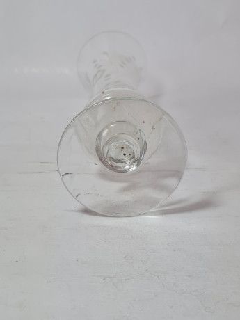 Ваза винтажная Im Stil von Walther Glas для цветов, стекло, 23 см, Германия, 1960-70гг.