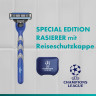 GILLETTE Rasierer, Mach3 mit 6 Rasierklingen, 1 St, Джилетт Набор для бритья Mach3 со станком и 6 кассетами, 1 набор