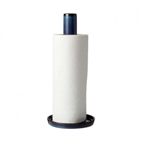 Bitz Bitz Gastro dark blue Kuchenrollenhalter h: 28 cm / d: 13 cm Держатель кухонных полотенец Bitz Gastro темно-синего цвета, высота: 28 см / ширина: 13 см