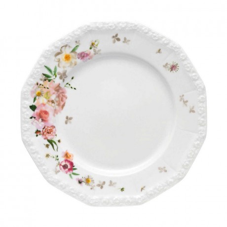 Rosenthal Rosenthal Maria Pink Rose Speiseteller 26 cm Обеденная тарелка Rosenthal Maria Pink Rose 26 см
