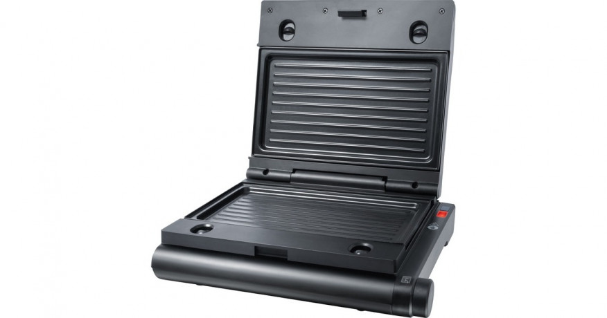 Steba Steba Multi-Snack-Maker 3in1 SG 55, Sandwichmaker schwarz, 1.100 Watt, mit 3 Platten-Sets  schwarz Steba Multi-Snack Maker 3in1 SG 55, сэндвичница, черная, 1100 Вт, с набором тарелок 3