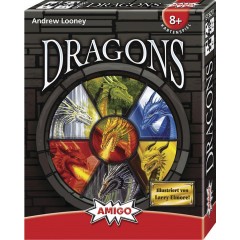 Amigo Dragons Kartenspiel von ab 8 Jahre Карточная игра драконы с 8 лет