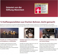 Philips Philips Kaffeevollautomat Series 5400 Kaffeevollautomat LatteGo Milchaufschaumer Display, Kaffeeautomat Cafemaschine Kaffeemaschine mi Mahlwerk Vollautomat Cafe  Полностью автоматическая кофемашина Philips Series 5400, полностью автоматическая коф