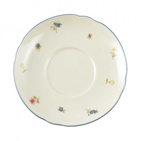 Seltmann Weiden Seltmann Weiden Marie-Luise Streublume Suppen Untertasse 16 cm Seltmann Weiden Marie-Luise Блюдце для супа с россыпью цветов, 16 см