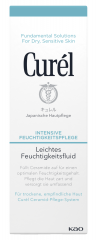 Curel Leichtes Feuchtigkeitsfluid, 120 ml, Лёгкий увлажняющий флюид с биомиметическими церамидами для сухой чувствительной кожи лица, 120 мл
