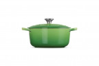 Le Creuset LE CREUSET Br\u00e4ter 24 cm SIGNATURE grun LE CREUSET Br>4ter 24 см SIGNATURE