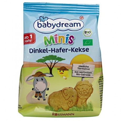 babydream Bio Dinkel-Hafer-Kekse 125 г