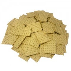 LEGO LEGO 6X8 Platten Beige - Tan Plate 3036 - Brandneu - 100x LEGO 6X8 Тарелки Бежевые — Коричневая Тарелка 3036 — Совершенно новая — 100x