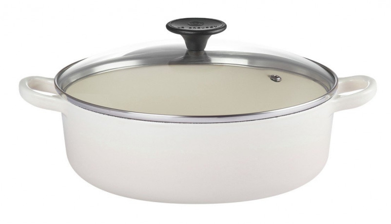Le Creuset LE CREUSET Br\u00e4ter 24 cm RISOTTO Meringue LE CREUSET Br>4ter РИЗОТТО 24 см