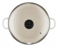 Le Creuset LE CREUSET Br\u00e4ter 24 cm RISOTTO Meringue LE CREUSET Br>4ter РИЗОТТО 24 см