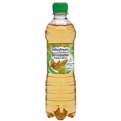 babydream Bio Fruchtschorle Traube-Birne 500 г