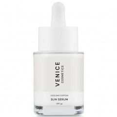 VENICE Cooling Coffein Sun Serum – LSF50  Охлаждающая солнцезащитная сыворотка с кофеином SPF50