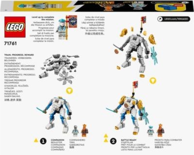 LEGO LEGO NINJAGO 71761 Zanes Power-Up-Mech EVO LEGO NINJAGO 71761 Усиливающий робот Зейна EVO