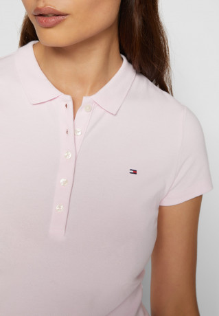 Tommy Hilfiger HERITAGE SHORT SLEEVE Polo shirt cradle pink HERITAGE SHORT SLEEVE Рубашка поло колыбель розовый