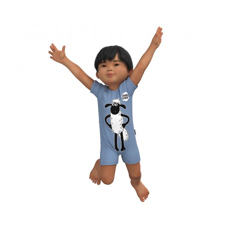 Shaun das Schaf Playsuit Барашек Шон комбинезон