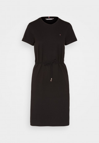 Tommy Hilfiger 1985 SHORT DRESS Jersey dress black 1985 КОРОТКОЕ ПЛАТЬЕ Платье из джерси черный