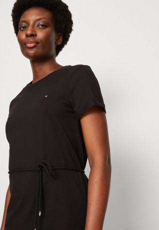 Tommy Hilfiger 1985 SHORT DRESS Jersey dress black 1985 КОРОТКОЕ ПЛАТЬЕ Платье из джерси черный