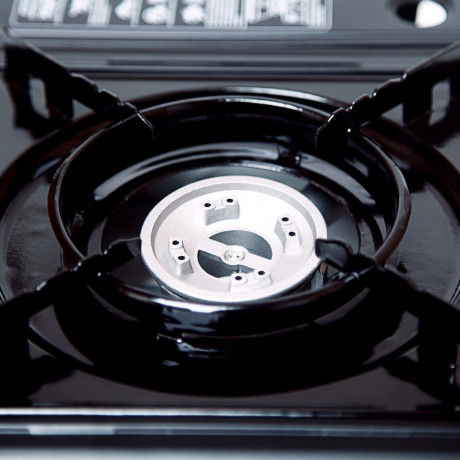 Roland Germany Roland Germany Gaskocher Campingkocher, betrieben mit Butan Gasflaschen, (1-St), Lange Brenndauer, Tragbar, inkl. Tragekoffer, stabiles Gehause Походная газовая плита Roland Germany, работает от баллонов с бутановым газом (1 шт.), длительн