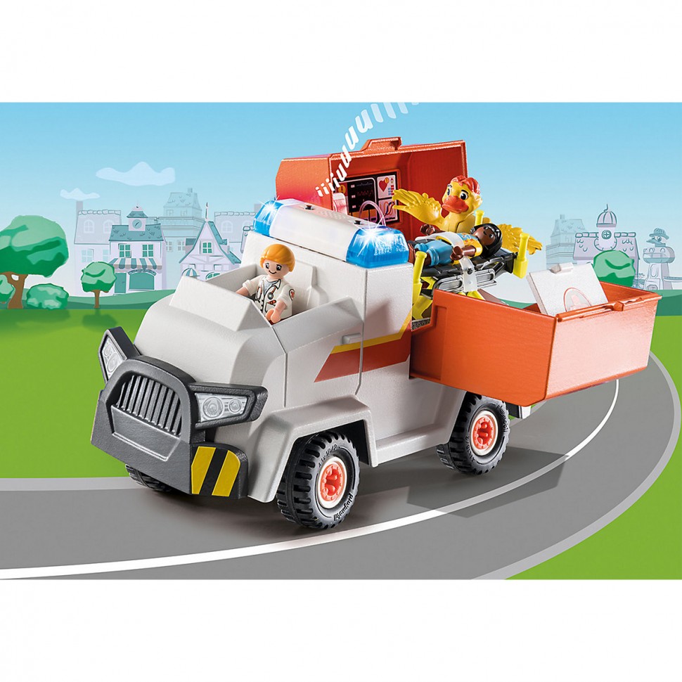 Купить PLAYMOBIL PLAYMOBIL 70916 Duck on Call PLAYMOBIL 70916 Утка по  вызову в интернет-магазине Diskontshop.eu Германия всего за 3 389 руб. в