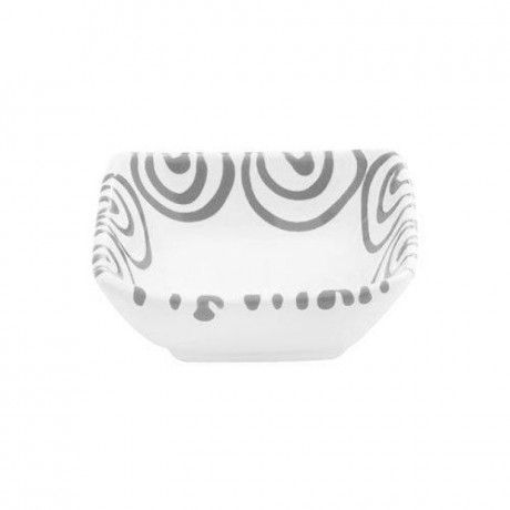 Gmundner Keramik Gmundner Keramik Graugeflammt Schalchen quadratisch 9x9x3,4 cm Керамическая чаша Gmundner серого цвета с пламенем квадратная 9x9x3,4 см