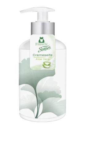 Frosch Senses Cremeseife Aloe Vera, Кремовое мыло с алоэ вера 300 мл 