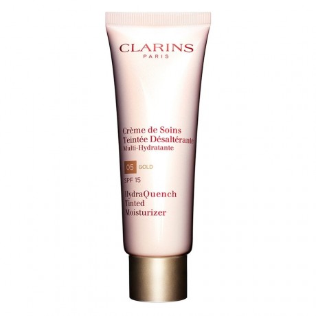 Clarins Creme de Soins TeintEe DEsaltErante SPF 15 Nr. 05 - Gold Creme de Soins TeintEe DEsaltErante SPF 15