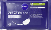 NIVEA 3in1 Creme Pflege Reinigungstucher, 25 Stuck, Нивеа Очищающие салфетки 3 в 1, провитамин B5 и витамин E, снятие макияжа, 25 шт