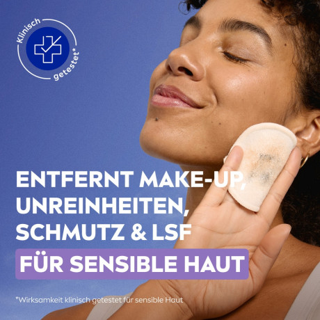 NIVEA Mizellenwasser Beruhigend, 400 ml, Нивеа Мицеллярная вода успокаивающая, экстракт виноградных косточек, для чувствительной кожи, 400 мл