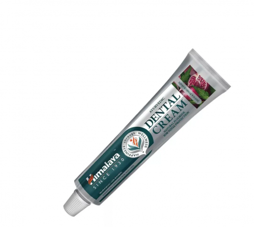 Himalaya Ayurvedic Dental Cream Neem & Pomegranate 100g, Зубная паста аюрведическая, с нимом и гранатом, защита зубов и дёсен, против налёта, свежесть дыхания, 100 г