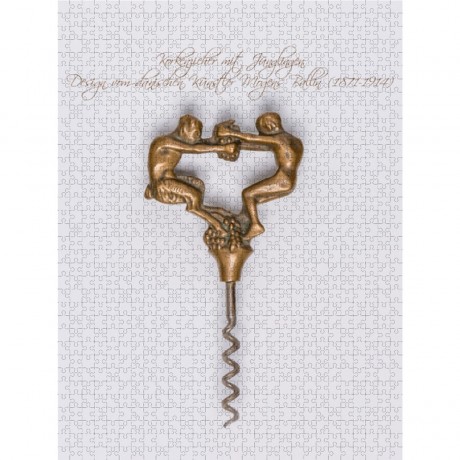 CALVENDO Puzzle CALVENDO Puzzle Korkenzieher mit Junglingen. Design vom danischen Kunstler Mogens Ballin (18 Пазл CALVENDO Пазл штопор с детками. Дизайн датского художника Могенса Баллина (18 век).