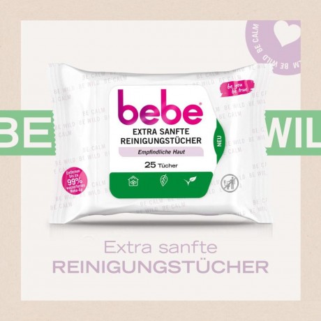 bebe Reinigungstucher quot;Extra Sanftquot; 6er-Pack  Чистящие салфетки &quot;Особая мягкость&quot; 6 упаковок