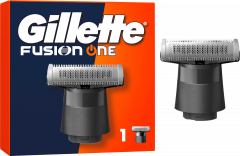 GILLETTE Rasierklinge, Fusion One, 1 St, Джилетт Сменное лезвие Fusion One для гибридного триммера, 1 шт.