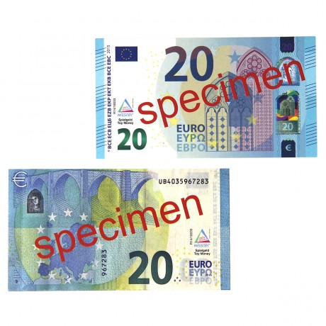 Wissner aktiv lernen 20 Euro-Schein (100 Stuck) Банкнота 20 евро (100 штук)
