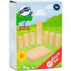 Small Foot mini Wikingerspiel Kubb мини-игра викинг Кубб