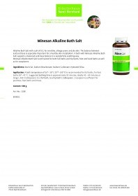 Krauterhaus Sanct Bernhardt Minesan Alkaline Bath Salt, 500 г