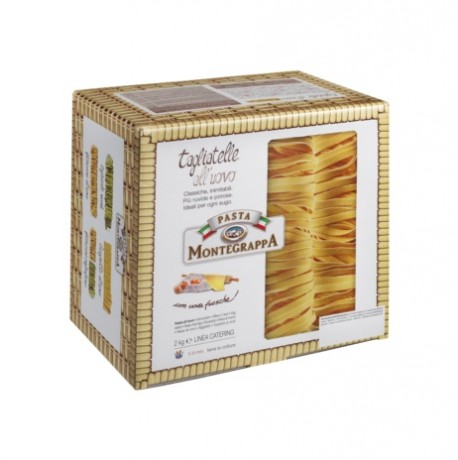 MONTEGRAPPA TAGLIATELLE UOVO N.5 KG.2 Паста Тальятелле, 2кг