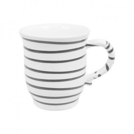 Gmundner Keramik Gmundner Keramik Graugeflammt Schokotasse / Schokobecher 0,3 L / h: 9,9 cm Керамическая чашка Gmundner для шоколада с серым пламенем / кружка для шоколада 0,3 л / высота: 9,9 см