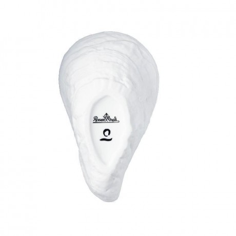 Rosenthal Rosenthal Papes Salz Auster Austerndose Weiss matt - Perlmutt 10x6 cm / h: 3,5 cm Коробка для устриц Rosenthal Papes salt oyster белый матовый - перламутр 10x6 см / высота: 3,5 см