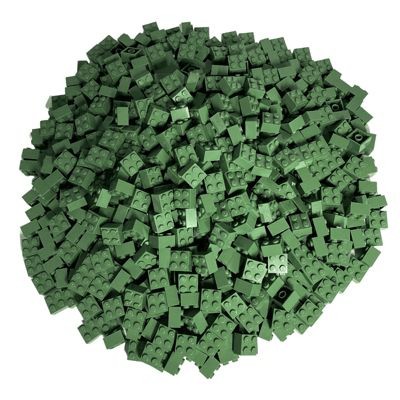 LEGO LEGO 2x2 Steine Sandgrun - 250 Stuck - Sandgreen bricks 3003 LEGO 2x2 кирпичи Sandgreen - 250 штук - Sandgreen кирпичи 3003