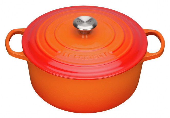Le Creuset LE CREUSET Br\u00e4ter SIGNATURE orange LE CREUSET Br>4ter ПОДПИСЬ