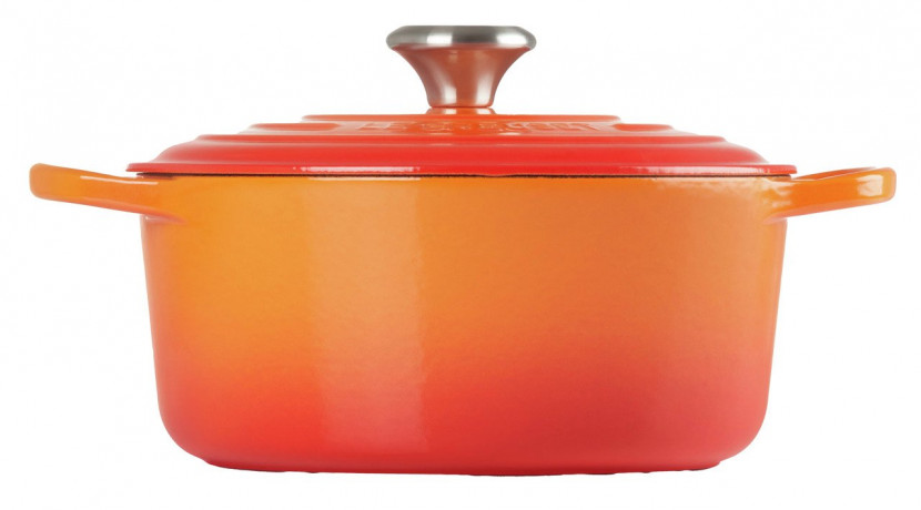 Le Creuset LE CREUSET Br\u00e4ter SIGNATURE orange LE CREUSET Br>4ter ПОДПИСЬ
