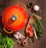 Le Creuset LE CREUSET Br\u00e4ter SIGNATURE orange LE CREUSET Br>4ter ПОДПИСЬ