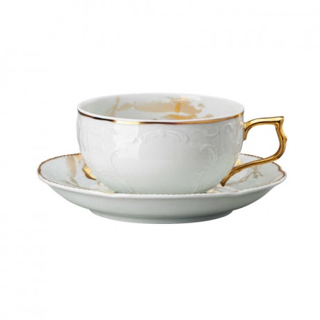Rosenthal Rosenthal Heritage Midas Teeobertasse 0,23 L mit Untertasse 2-tlg. Чайная чашка Rosenthal Heritage Midas 0,23 л с блюдцем 2 шт.