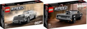 LEGO Speed Champions 2er Set: 007 Aston Martin DB5 (76911) + Fast  Furious 1970 Dodge Charger R\/T (76912) Набор из 2 чемпионов скорости: 007 Aston Martin DB5 (76911) + Fast Furious 1970 Dodge Charger R/T (76912)